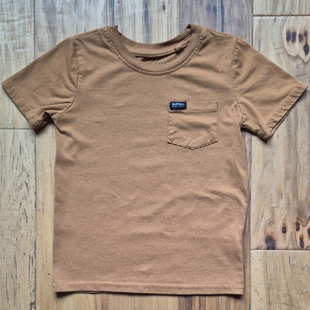 Buffalo David Bitton Tan Kids T-Shirt